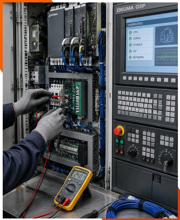 Ремонт систем ЧПУ Okuma OSP в Наро-Фоминске
